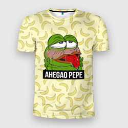 Мужская спорт-футболка Ahegao Pepe