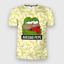 Мужская спорт-футболка Ahegao Pepe