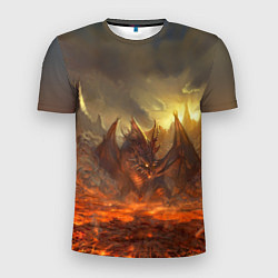 Мужская спорт-футболка Linage II: Fire Dragon
