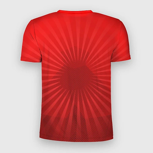 Мужская спорт-футболка Красно-белые чемпионы / 3D-принт – фото 2