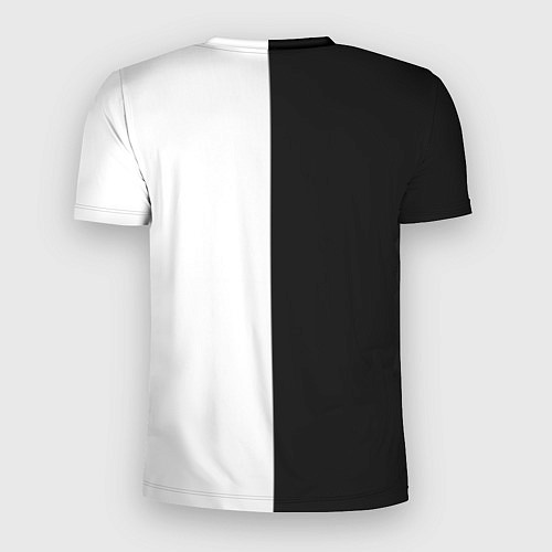 Мужская спорт-футболка Renault: Black & White / 3D-принт – фото 2