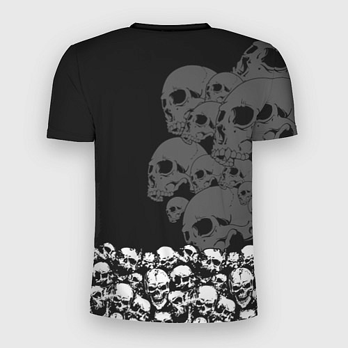 Мужская спорт-футболка Slayer: Dark Skulls / 3D-принт – фото 2