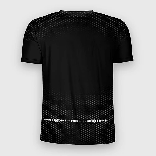 Мужская спорт-футболка Opel: Black Abstract / 3D-принт – фото 2