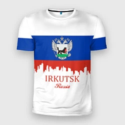 Мужская спорт-футболка Irkutsk: Russia