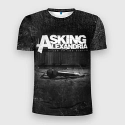Мужская спорт-футболка Asking Alexandria: Black Micro
