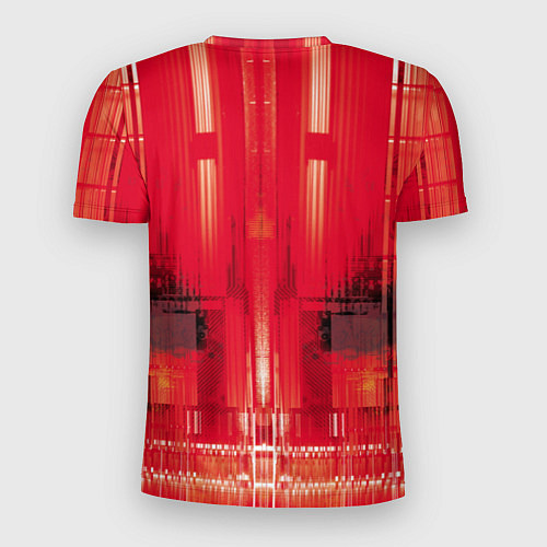 Мужская спорт-футболка R6S: Red Back / 3D-принт – фото 2