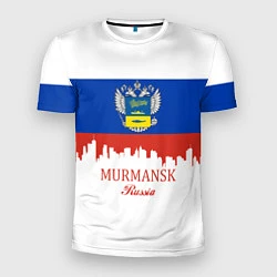 Мужская спорт-футболка Murmansk: Russia