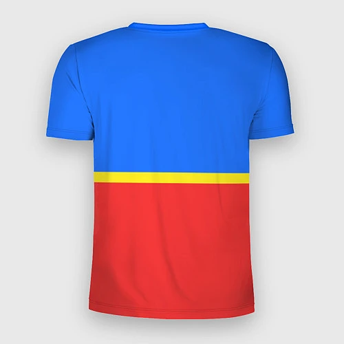 Мужская спорт-футболка Чита: Россия / 3D-принт – фото 2