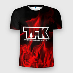 Мужская спорт-футболка Thousand Foot Krutch: Red Flame