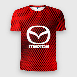 Мужская спорт-футболка Mazda: Red Carbon