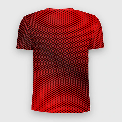 Мужская спорт-футболка Toyota: Red Carbon / 3D-принт – фото 2
