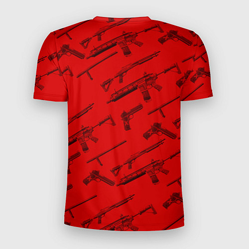 Мужская спорт-футболка R6S: Red Soldier Style / 3D-принт – фото 2