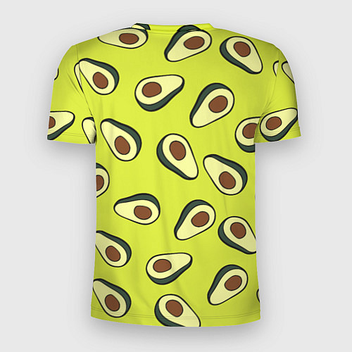 Мужская спорт-футболка Стиль авокадо / 3D-принт – фото 2