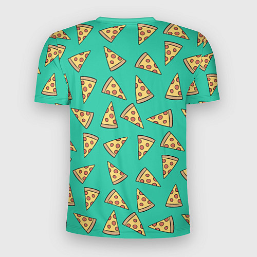 Мужская спорт-футболка Стиль пиццы / 3D-принт – фото 2