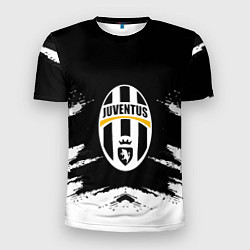 Футболка спортивная мужская FC Juventus, цвет: 3D-принт