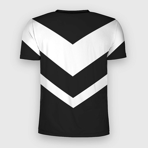 Мужская спорт-футболка Дзюдо: иероглифы / 3D-принт – фото 2