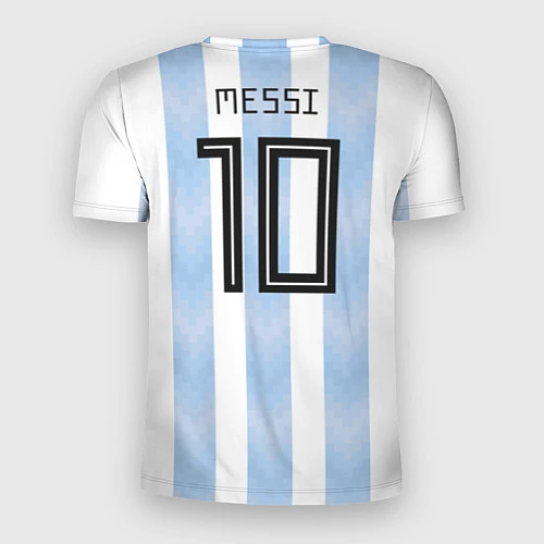 Мужская спорт-футболка Сборная Аргентины / 3D-принт – фото 2