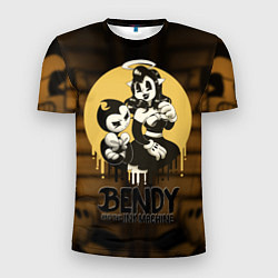 Футболка спортивная мужская Bendy and the ink machine, цвет: 3D-принт