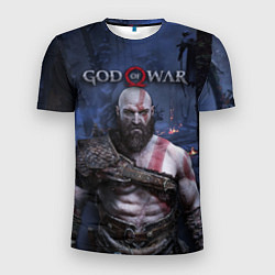 Мужская спорт-футболка God of War: Kratos