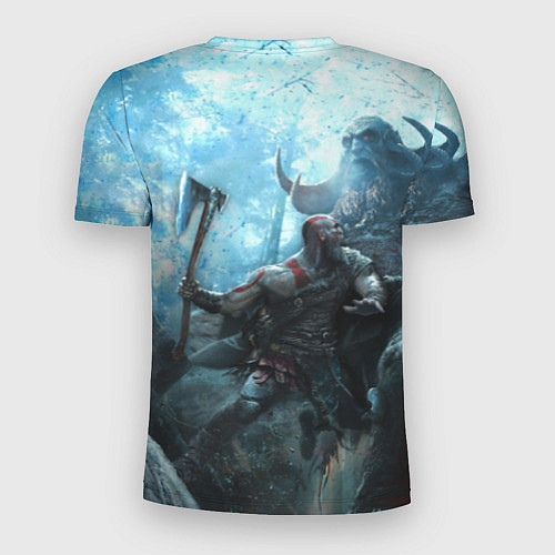 Мужская спорт-футболка God of War: Dynasty / 3D-принт – фото 2
