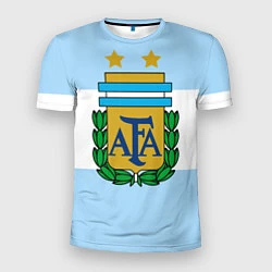 Футболка спортивная мужская Сборная Аргентины, цвет: 3D-принт