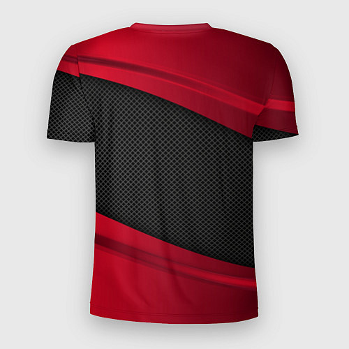 Мужская спорт-футболка Mitsubishi: Red Sport / 3D-принт – фото 2