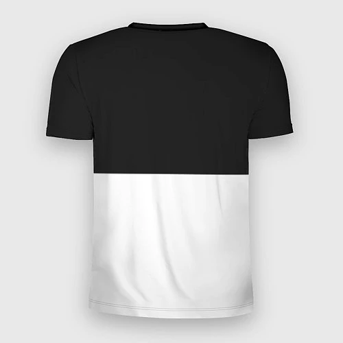 Мужская спорт-футболка Molly: Black & White / 3D-принт – фото 2