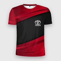 Футболка спортивная мужская Toyota: Red Sport, цвет: 3D-принт