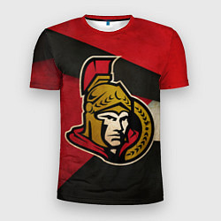 Футболка спортивная мужская HC Ottawa Senators: Old Style, цвет: 3D-принт