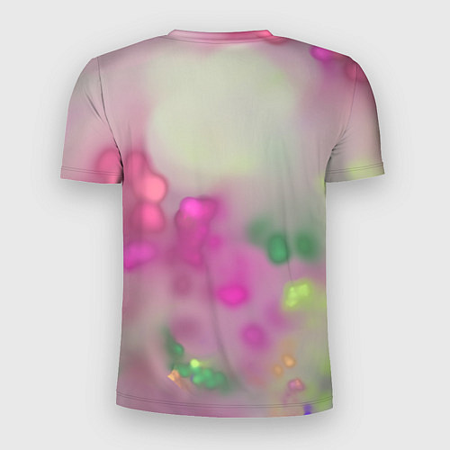 Мужская спорт-футболка 30 STM: Pink Flowers / 3D-принт – фото 2