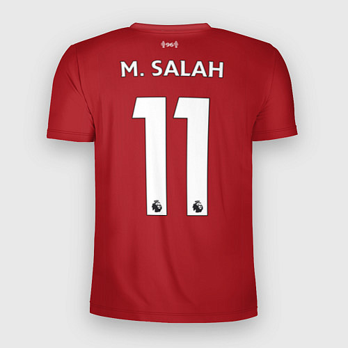 Мужская спорт-футболка FC Liverpool: Salah Home 18/19 / 3D-принт – фото 2