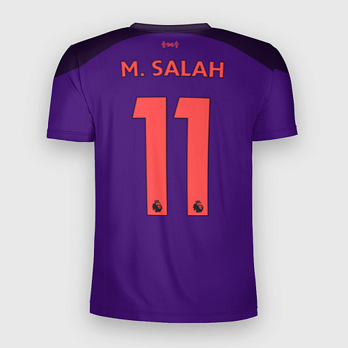 Мужская спорт-футболка FC Liverpool: Salah Away 18/19 / 3D-принт – фото 2