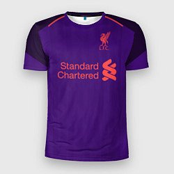 Футболка спортивная мужская FC Liverpool: Salah Away 18/19, цвет: 3D-принт