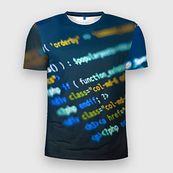 Футболка спортивная мужская Programming Collection, цвет: 3D-принт
