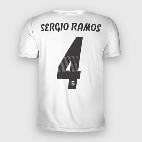 Мужская спорт-футболка FC Real Madrid: Ramos Home 18-19 / 3D-принт – фото 2