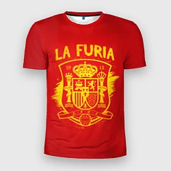 Футболка спортивная мужская La Furia, цвет: 3D-принт