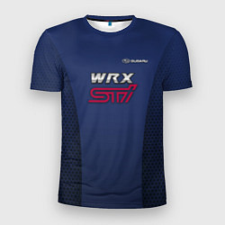 Мужская спорт-футболка Subaru wrx sti