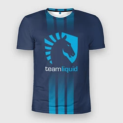 Мужская спорт-футболка Team Liquid: Lines E-Sport