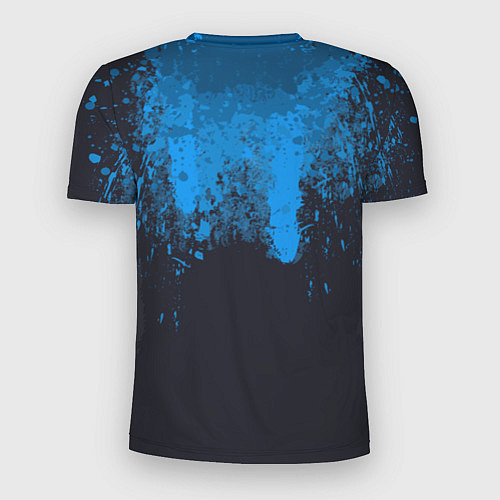 Мужская спорт-футболка Android Blood: Blue / 3D-принт – фото 2