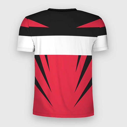 Мужская спорт-футболка Sport: Red Style / 3D-принт – фото 2