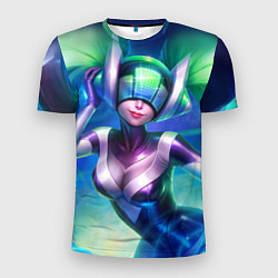 Футболка спортивная мужская DJ Sona: LoL, цвет: 3D-принт