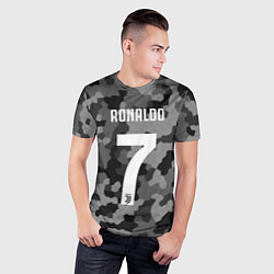 Футболка спортивная мужская Ronaldo 7: Camo Sport, цвет: 3D-принт — фото 2