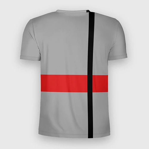 Мужская спорт-футболка God of War: Grey Style / 3D-принт – фото 2