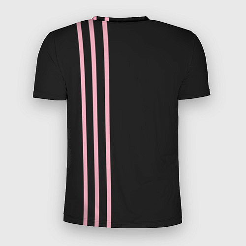 Мужская спорт-футболка Black Pink / 3D-принт – фото 2