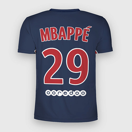 Мужская спорт-футболка FC PSG Mbappe 18-19 / 3D-принт – фото 2