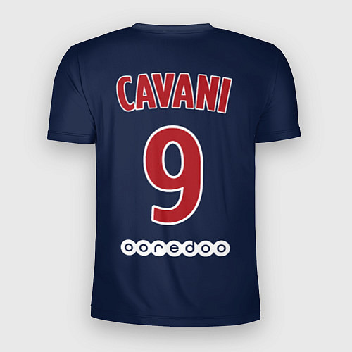 Мужская спорт-футболка FC PSG Cavani 18-19 / 3D-принт – фото 2