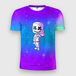 Мужская спорт-футболка Marshmello: Spaceman