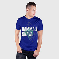 Футболка спортивная мужская HammAli & Navai: Geometry, цвет: 3D-принт — фото 2