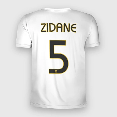 Мужская спорт-футболка FC Real Madrid: Zidane Retro / 3D-принт – фото 2