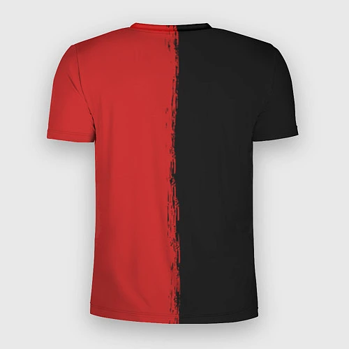 Мужская спорт-футболка RDD 2: Black & Red / 3D-принт – фото 2